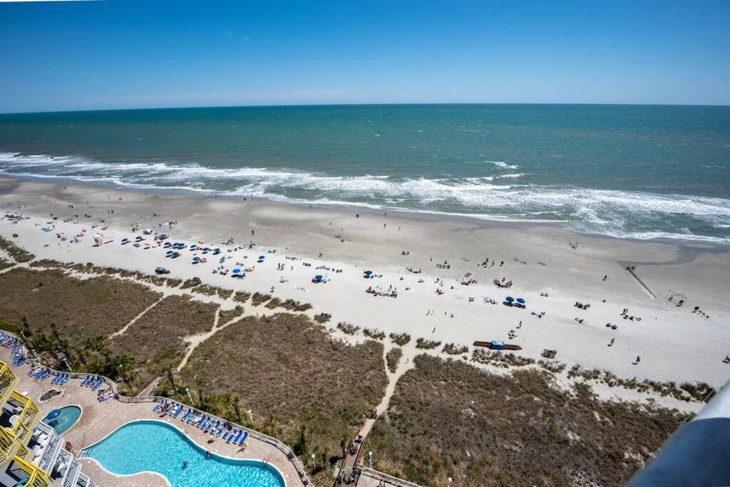 Baywatch Renovated, Unobstructed Oceanfront Views! Villa Myrtle Beach Bagian luar foto