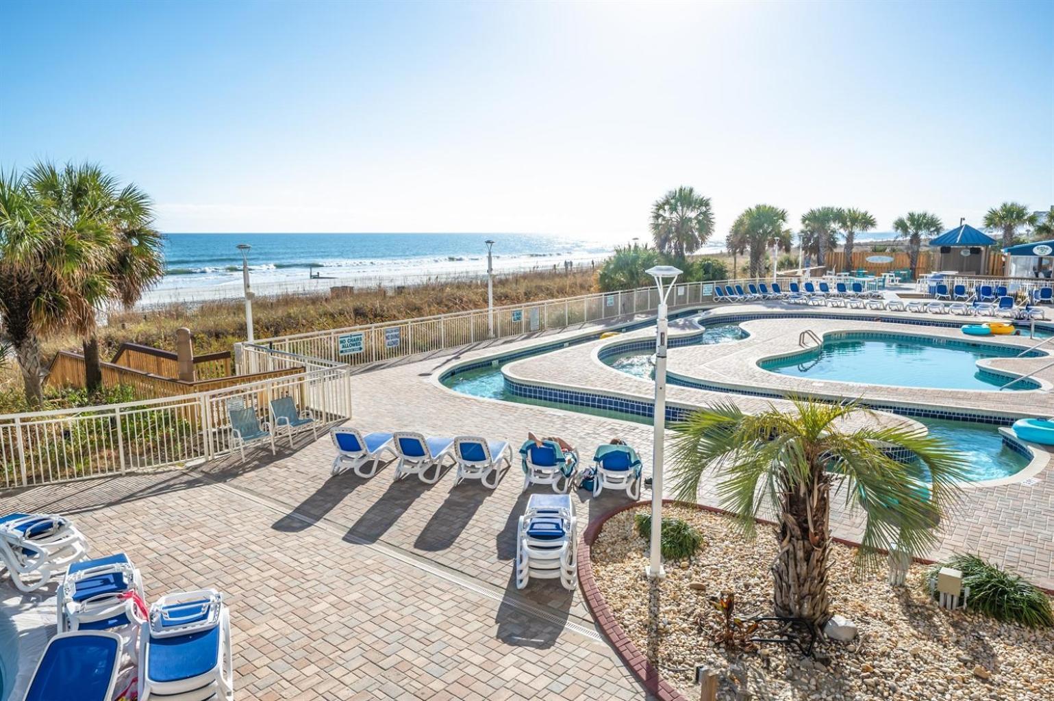 Baywatch Renovated, Unobstructed Oceanfront Views! Villa Myrtle Beach Bagian luar foto