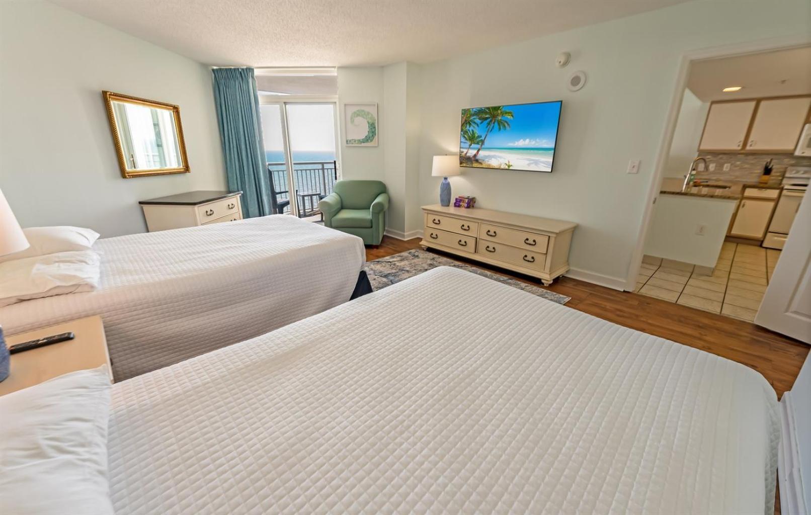Baywatch Renovated, Unobstructed Oceanfront Views! Villa Myrtle Beach Bagian luar foto